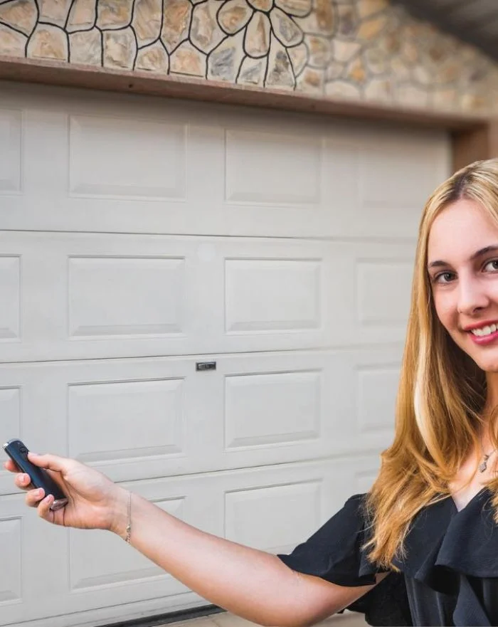 garage door open